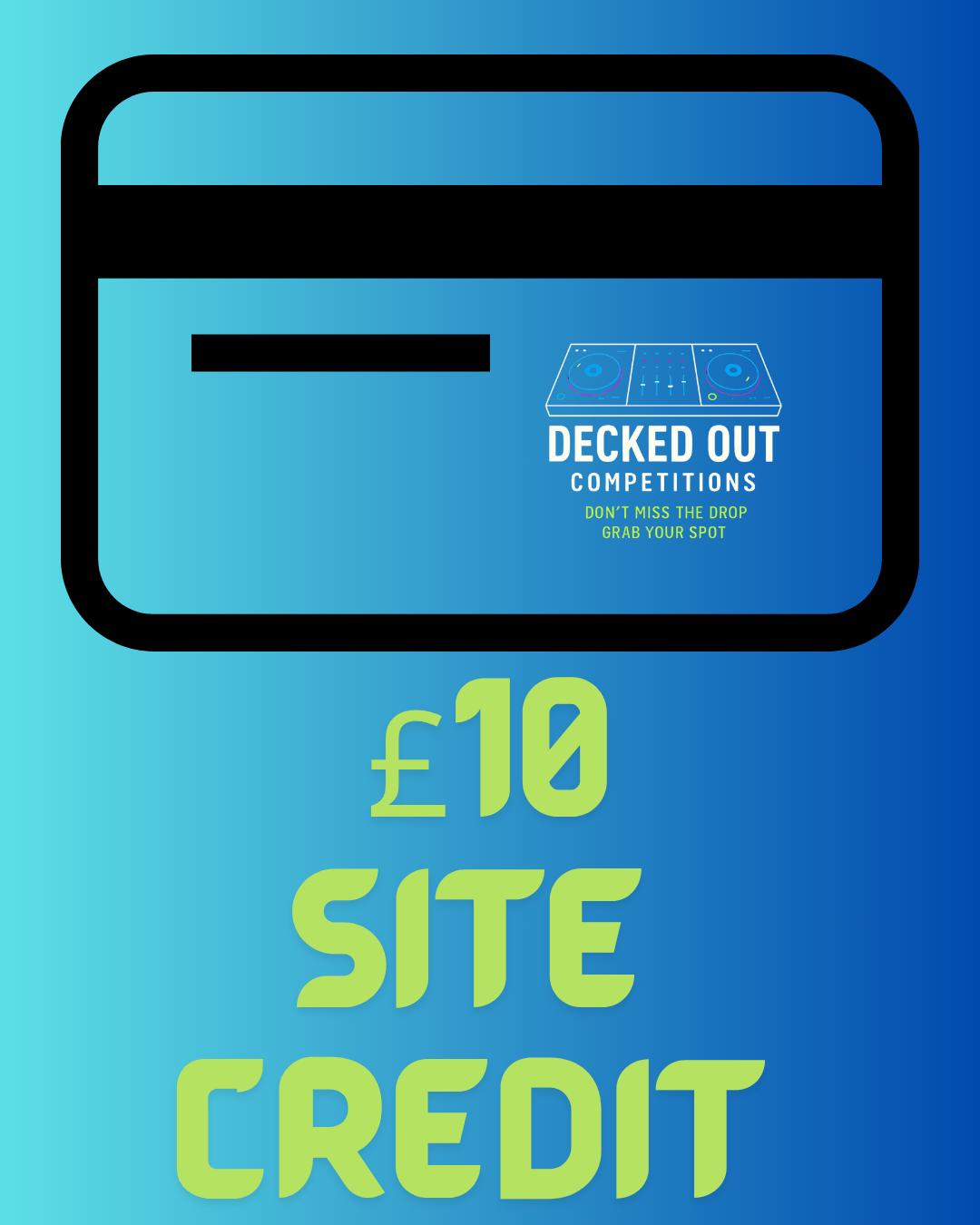 £10 Site Credit
