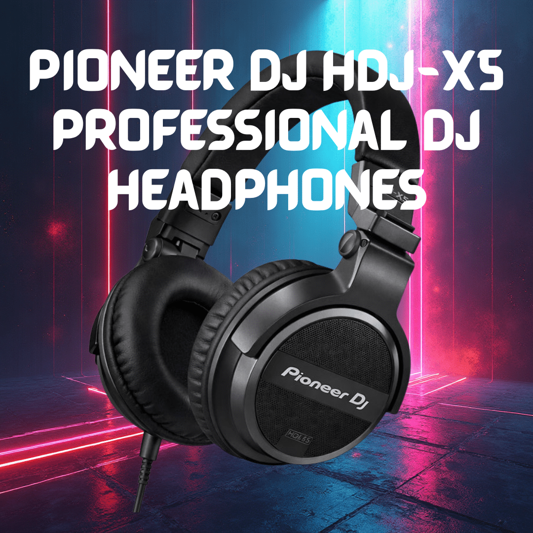 Pioneer DJ HDJ-X5 Professional DJ Headphones