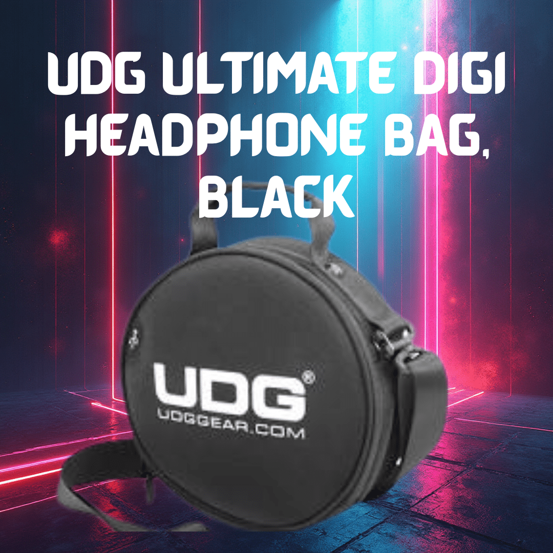 UDG Ultimate DIGI Headphone Bag, Black