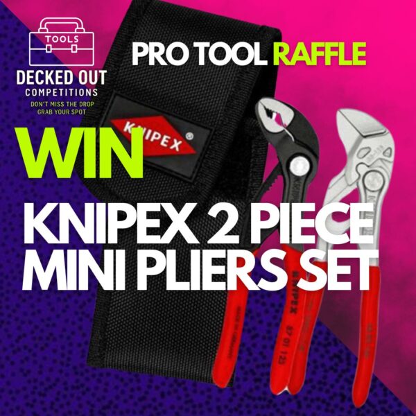 Knipex 2 Piece Mini Pliers Set with Belt Pouch